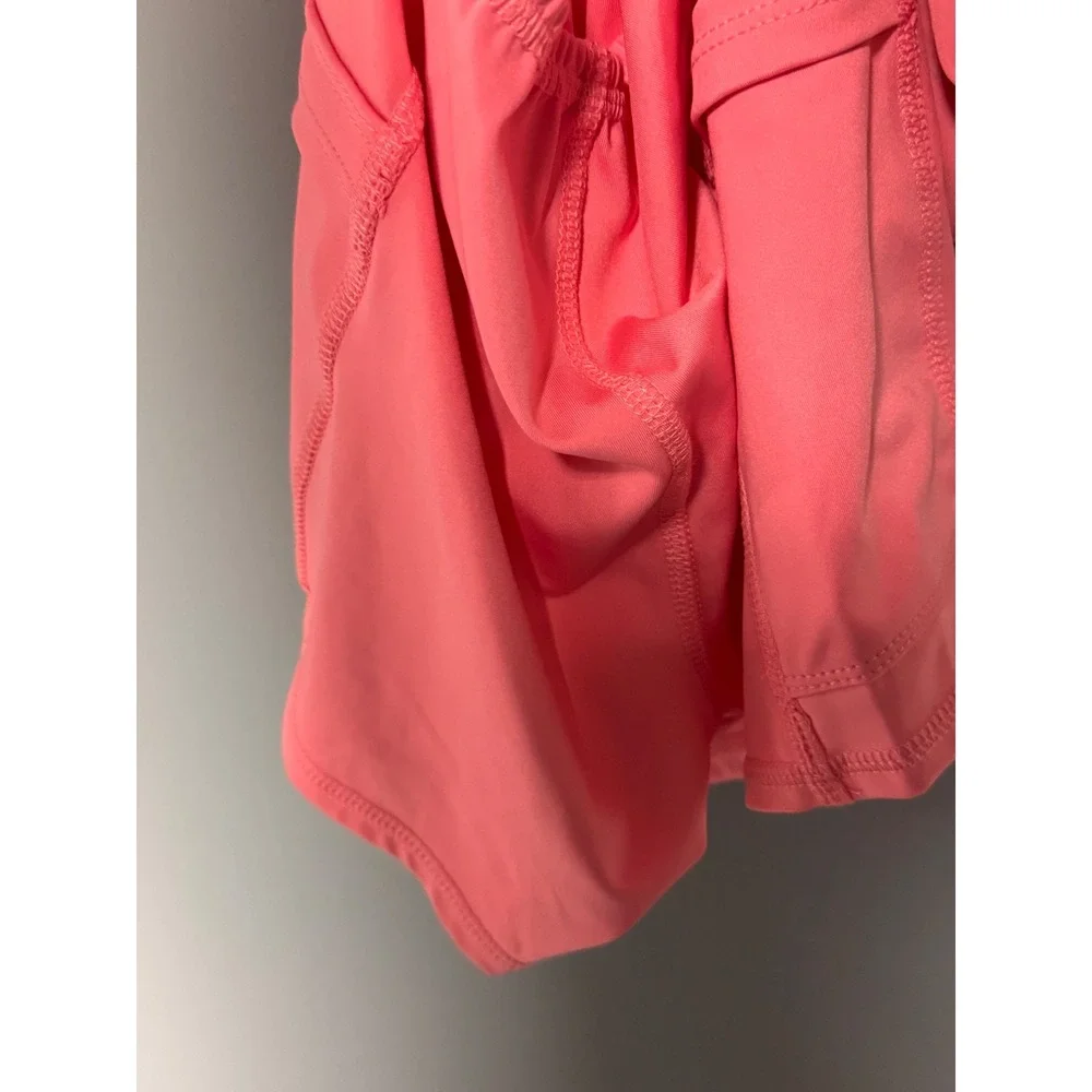 Outdoor Voices Girls Exercise Dress Think Pink Bio Dry Built-In Liner L 10/12